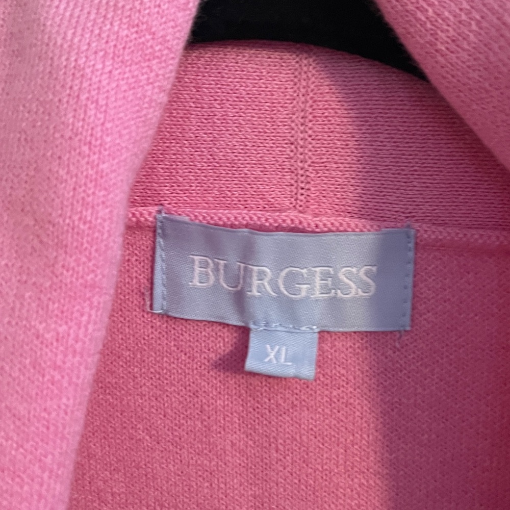 Burgess The Travel Coat / cardigan / sweater Sz XL - Picture 5 of 12